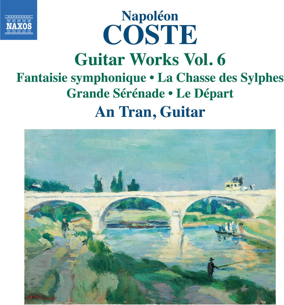 the album cover for Coste / Tran - Guitar Works Vol. 6