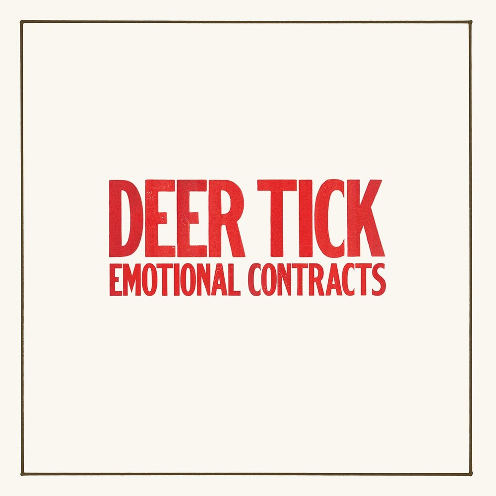 the album cover for Deer Tick - Emotional Contracts