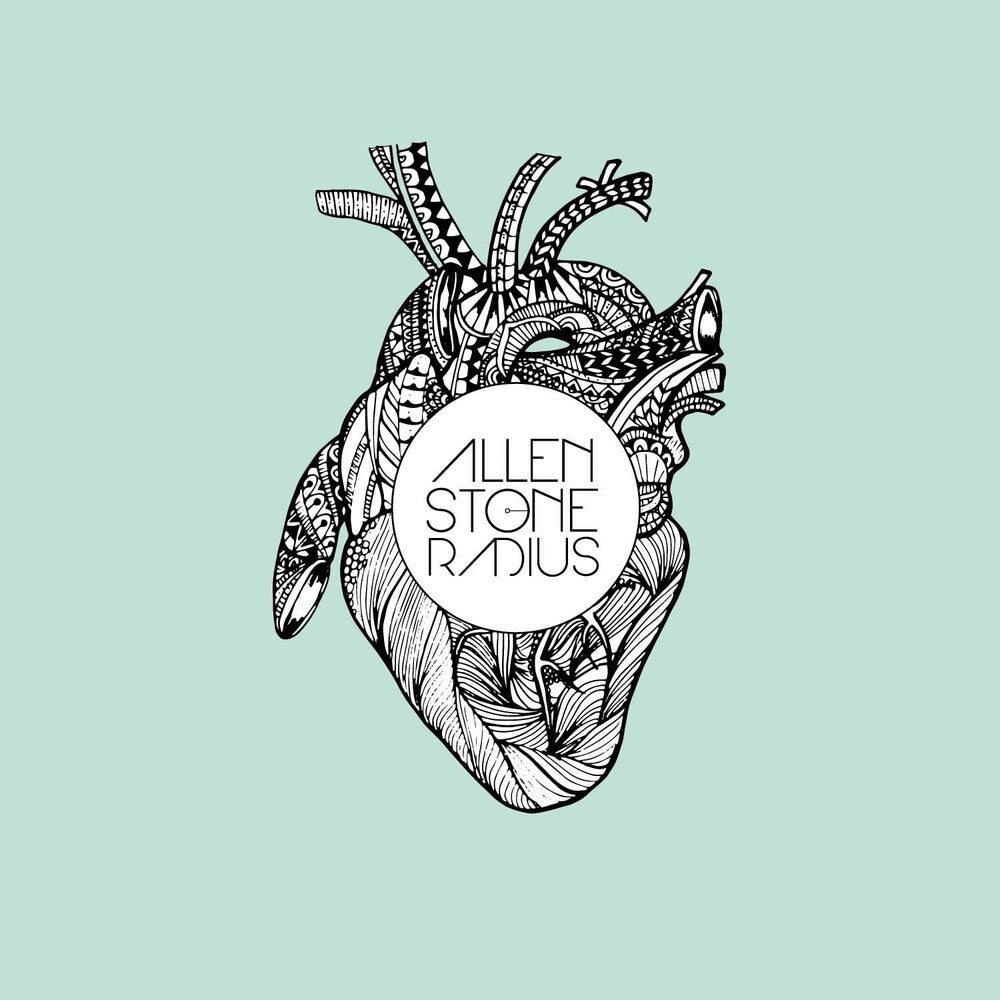 the album cover for Allen Stone - Radius (Cbgr)