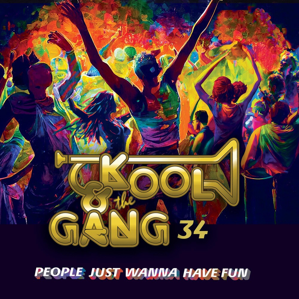 the album cover for Kool & The Gang - People Just Wanna Have Fun [Multi-Color 2LP]