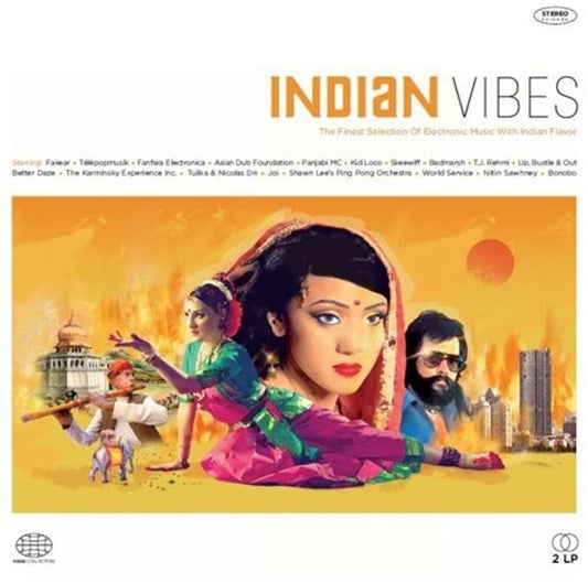the album cover for Indian Vibes / Various - Indian Vibes / Various (Fra)