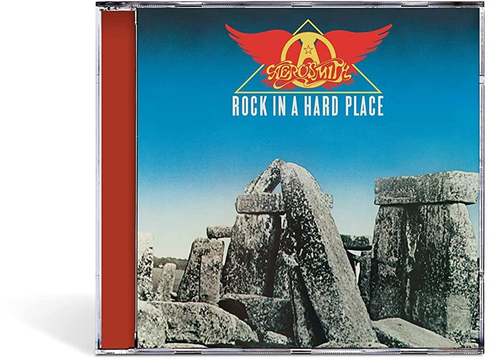 the album cover for Aerosmith - Rock In A Hard Place