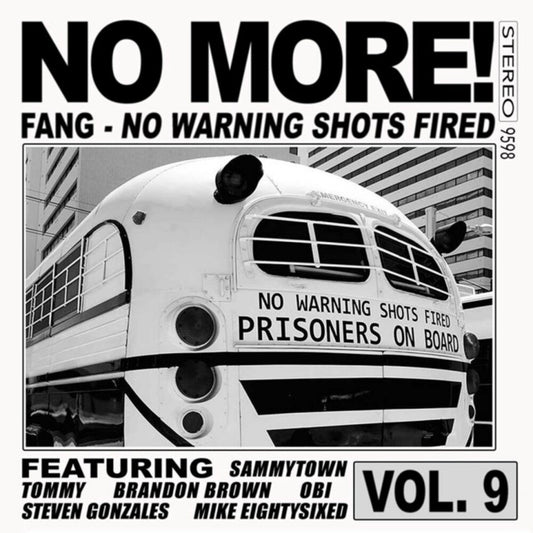 the album cover for Fang - No Warning Shots Fired