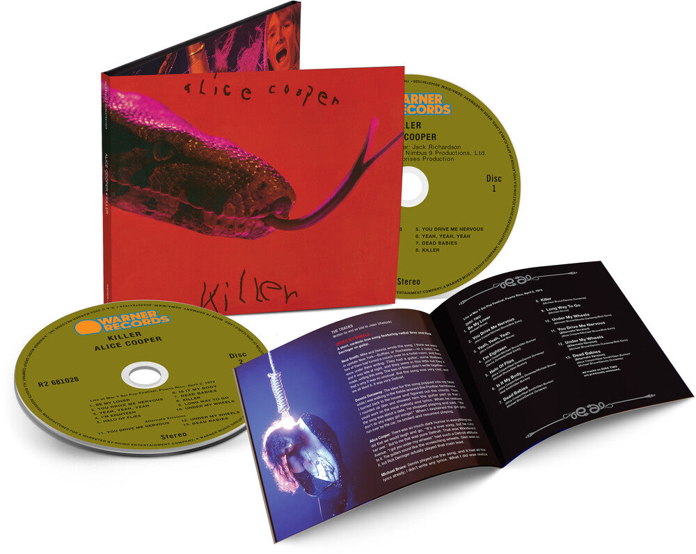 the album cover for Alice Cooper - Killer (Exp) [Remastered]