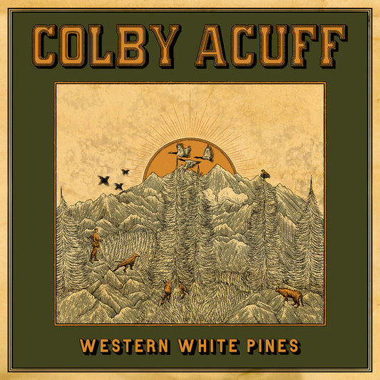 the album cover for Colby Acuff - Western White Pines