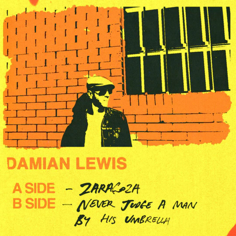 the album cover for Lewis, Damian - Zaragoza - Limited Black 7-Inch Vinyl