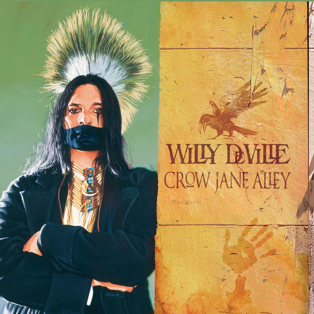 the album cover for Deville, Willy - Crow Jane Alley