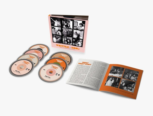 the album cover for Various Artists - Written In Their Soul: The Stax Songwriter Demos [7CD Box Set]