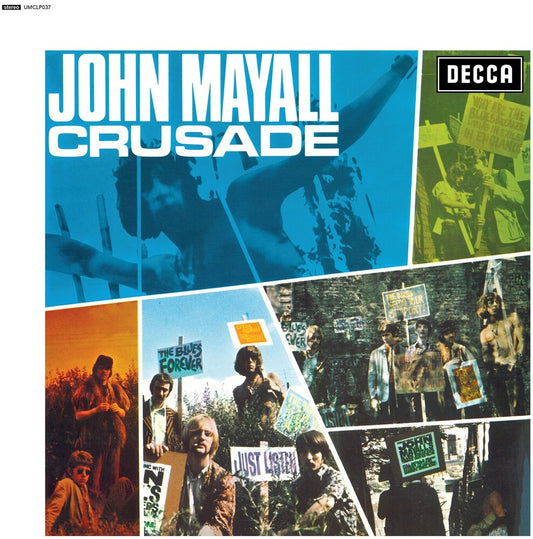 the album cover for Mayall, John & the Bluesbreakers - Crusade