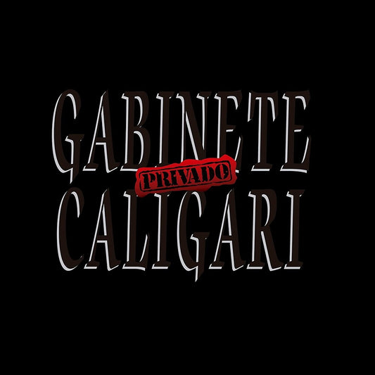 the album cover for Gabinete Caligari - Privado