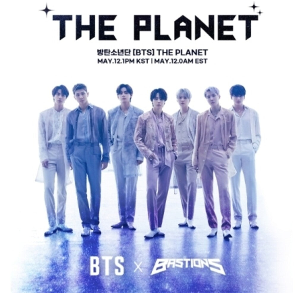 the album cover for BTS - Planet - Bastions (W/Book) (Post) (Stic) (Phob)