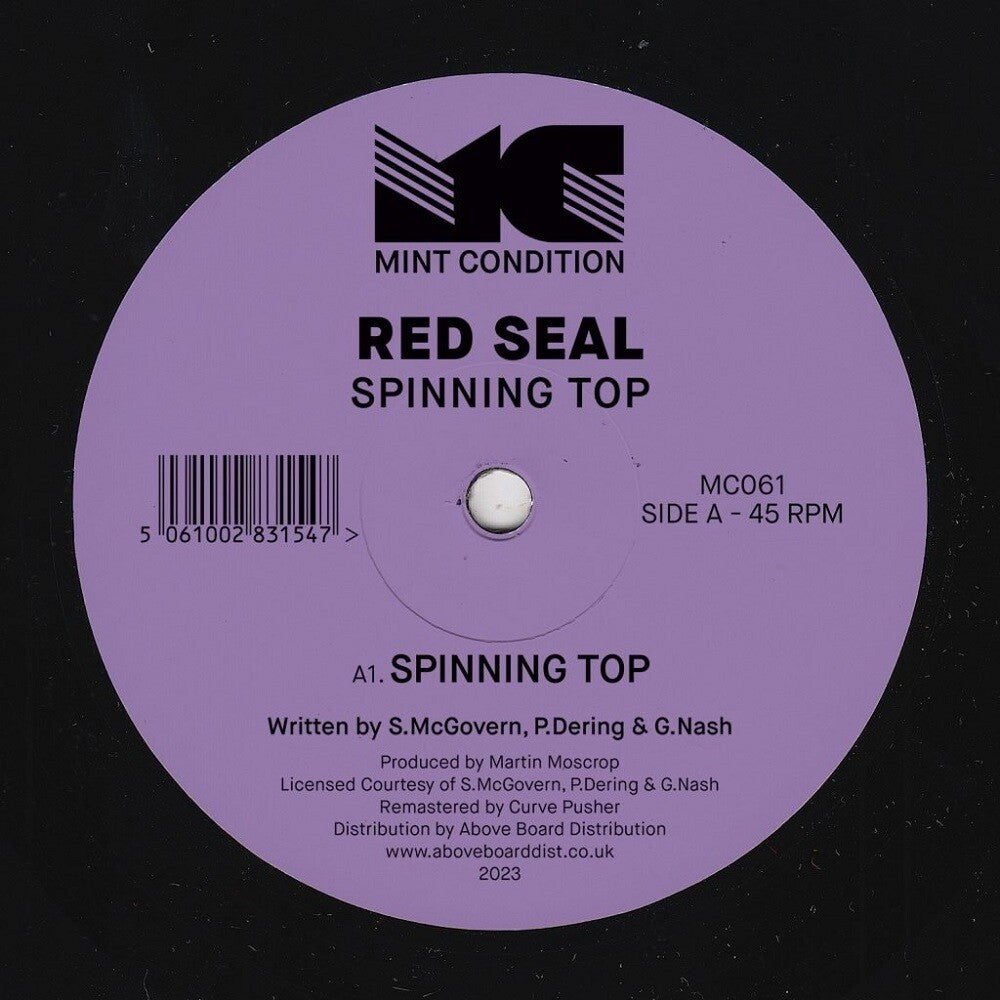 the album cover for Red Seal - Spinning Top