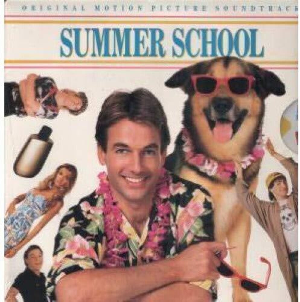 the album cover for Danny Elfman  (Bonus Tracks) (Colv) (Gate) (Ltd) - Summer School - O.S.T. (Bonus Tracks) [Colored Vinyl] [Limited Edition]