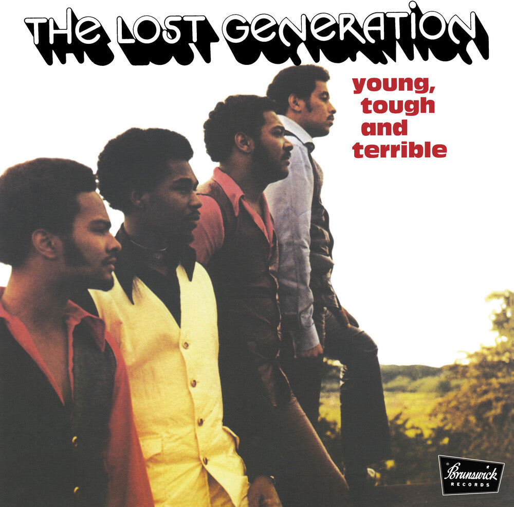 the album cover for The Lost Generation - Young, Tough & Terrible [Colored Vinyl] (Red) [Reissue]
