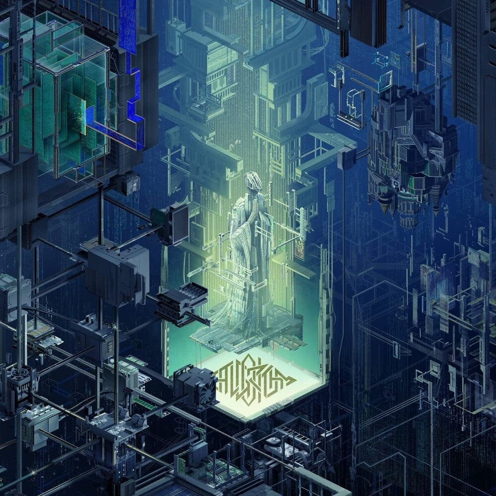 the album cover for Algorithm - Data Renaissance