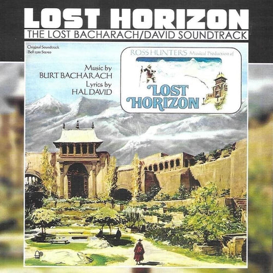 the album cover for Burt Bacharach  / David,Hal - Lost Bacharach-David Soundtrack - Lost Horizon