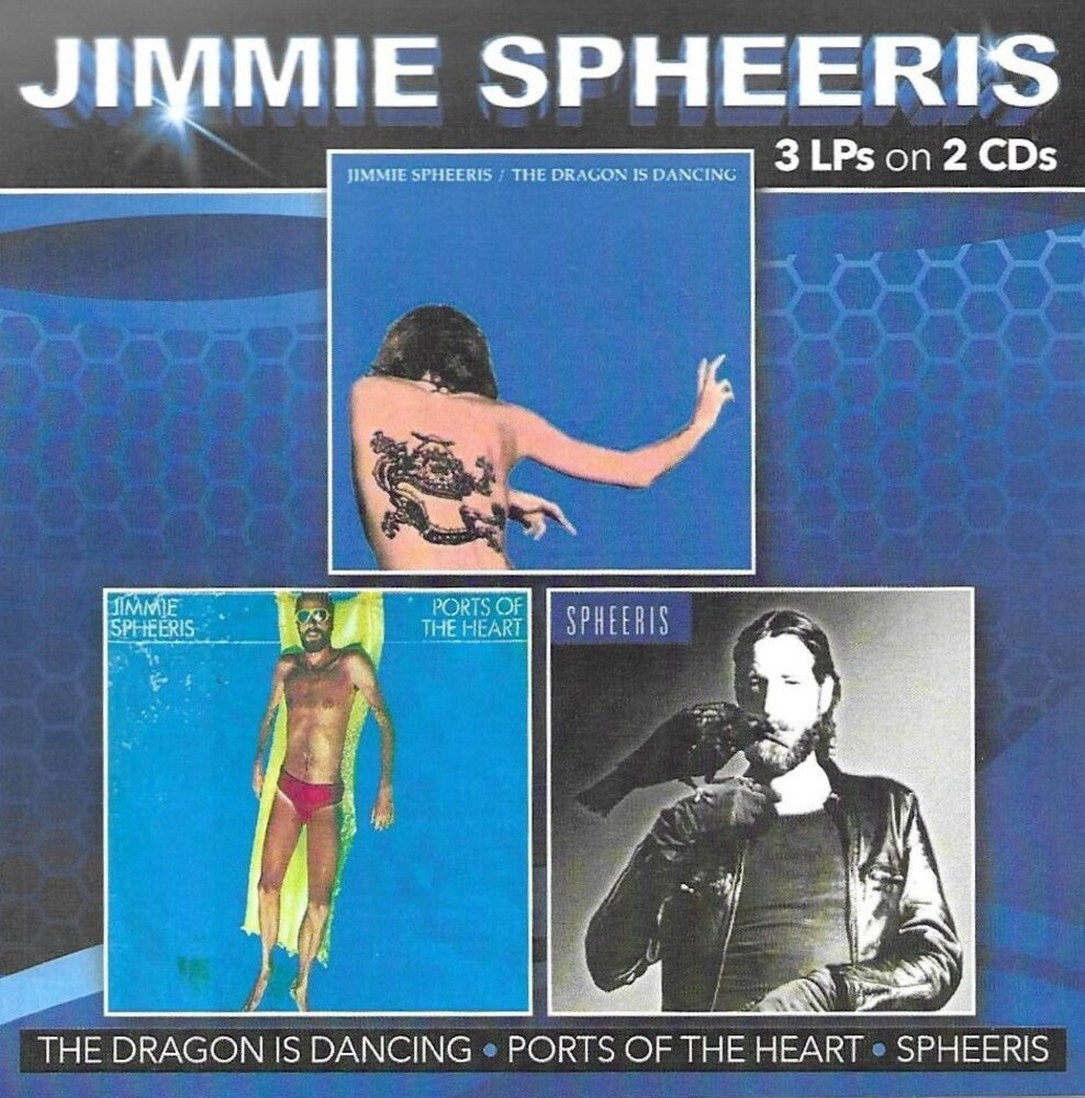 the album cover for Jimmie Spheeris - Dragon Is Dancing-Ports Of The Heart-Spheeris