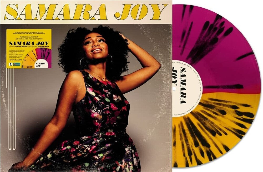 Joy, Samara - Samara Joy - Deluxe Edition on Violent, Orange & Black Splatter Colored Vinyl [LP]