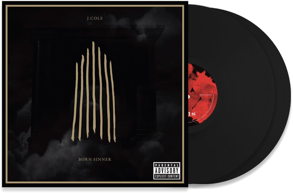 the album cover for J. Cole - Born Sinner [2 LP]