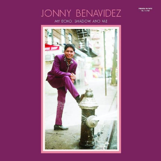 the album cover for Jonny Benavidez - My Echo, Shadow And Me