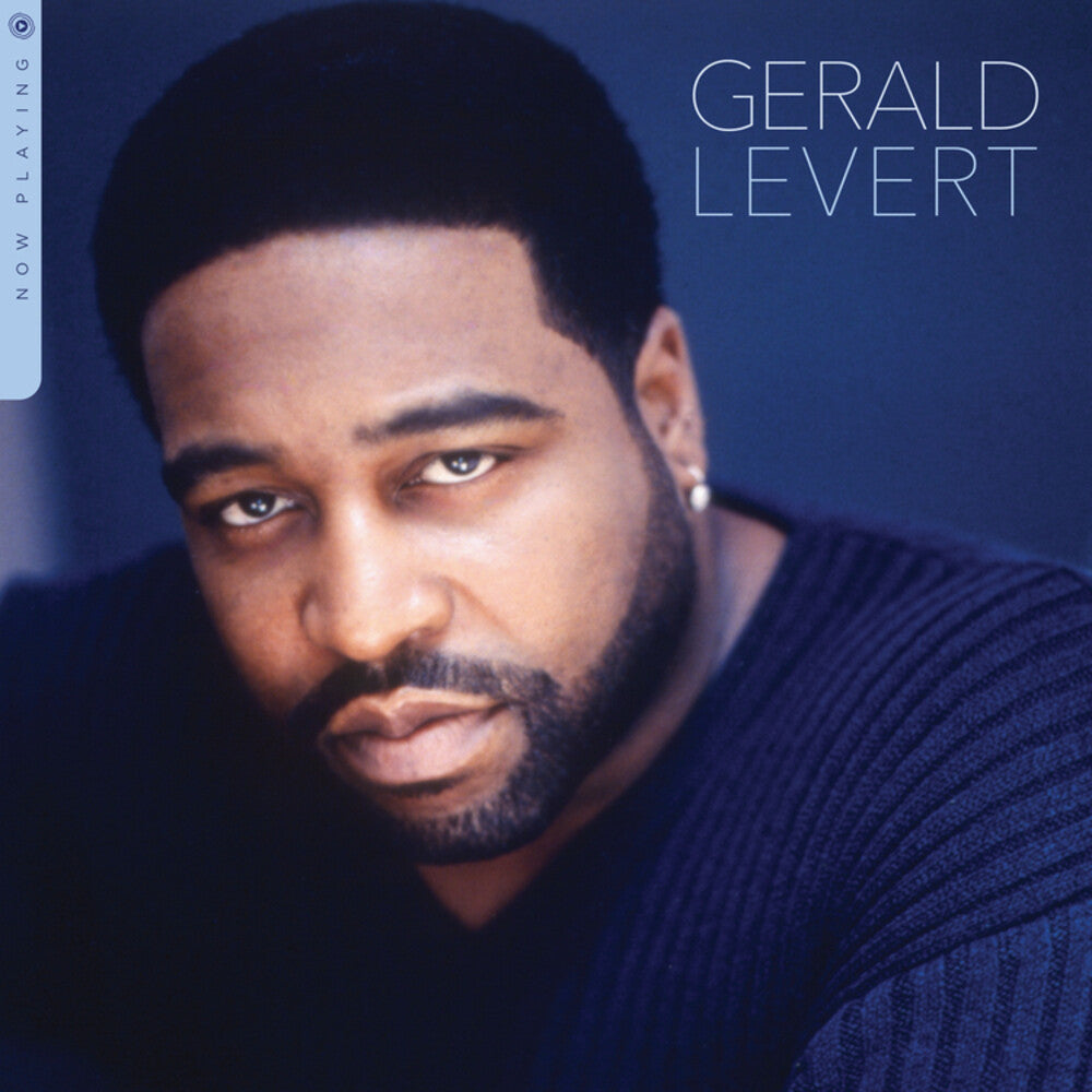 the album cover for Gerald Levert - Now Playing