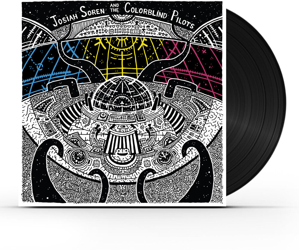 the album cover for Josiah Soren  & The Colorblind Pilots - Colorblind Pilot