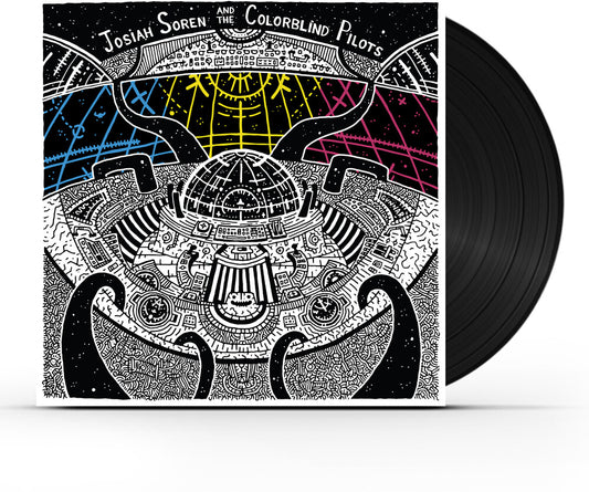 the album cover for Josiah Soren  & The Colorblind Pilots - Colorblind Pilot