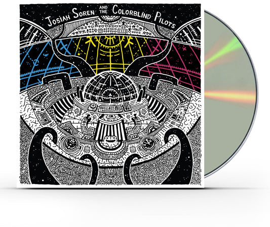 the album cover for Josiah Soren  & The Colorblind Pilots - Colorblind Pilot