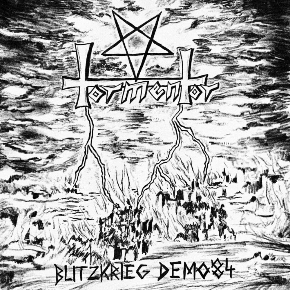 the album cover for Tormentor - Blitzkrieg Demo '84