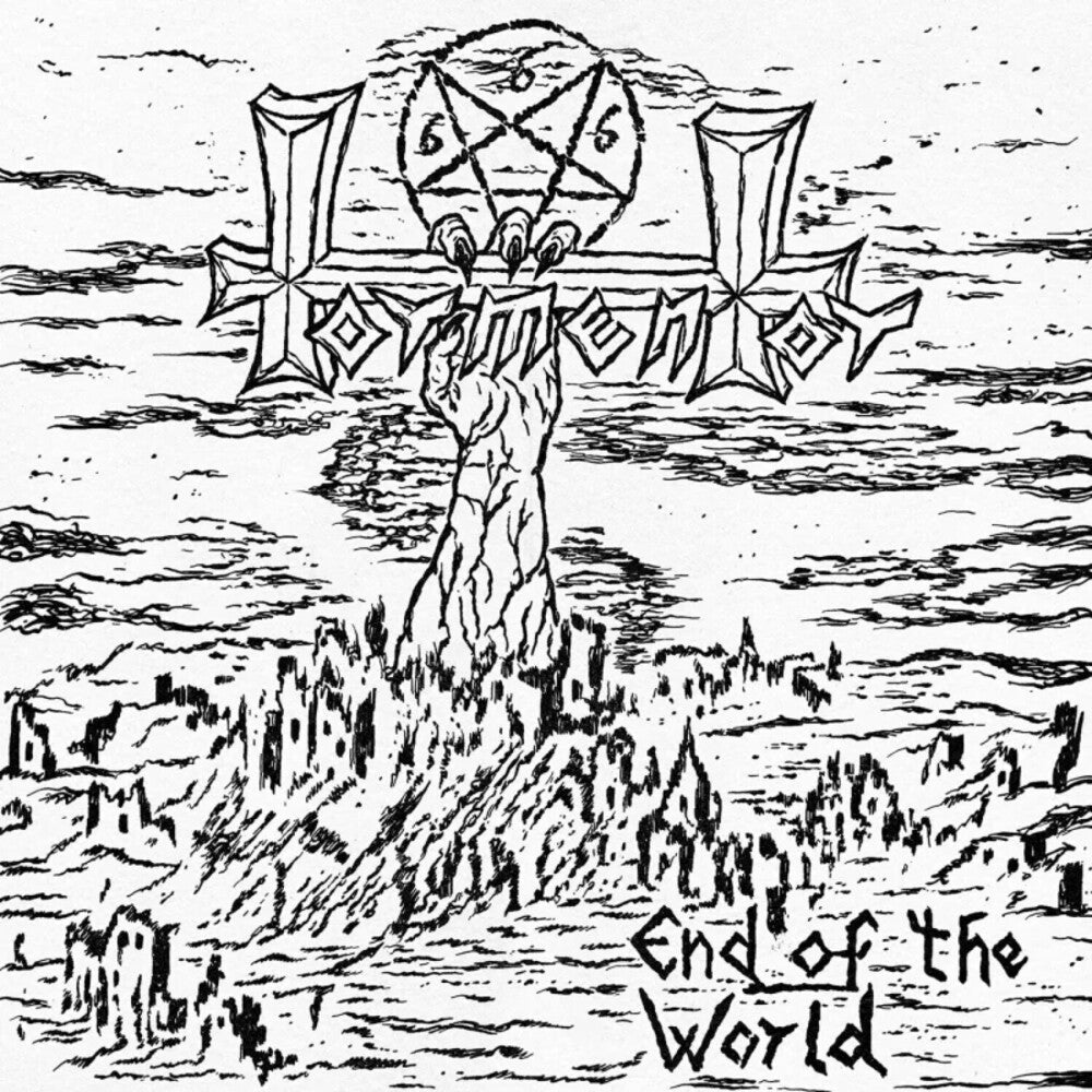 the album cover for Tormentor - End Of The World Demo '84