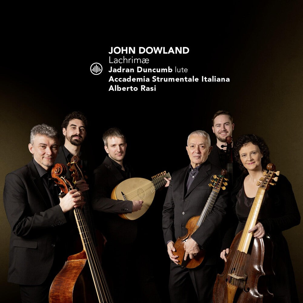 the album cover for Dowland / Rasi / Duncumb - Lachrimae