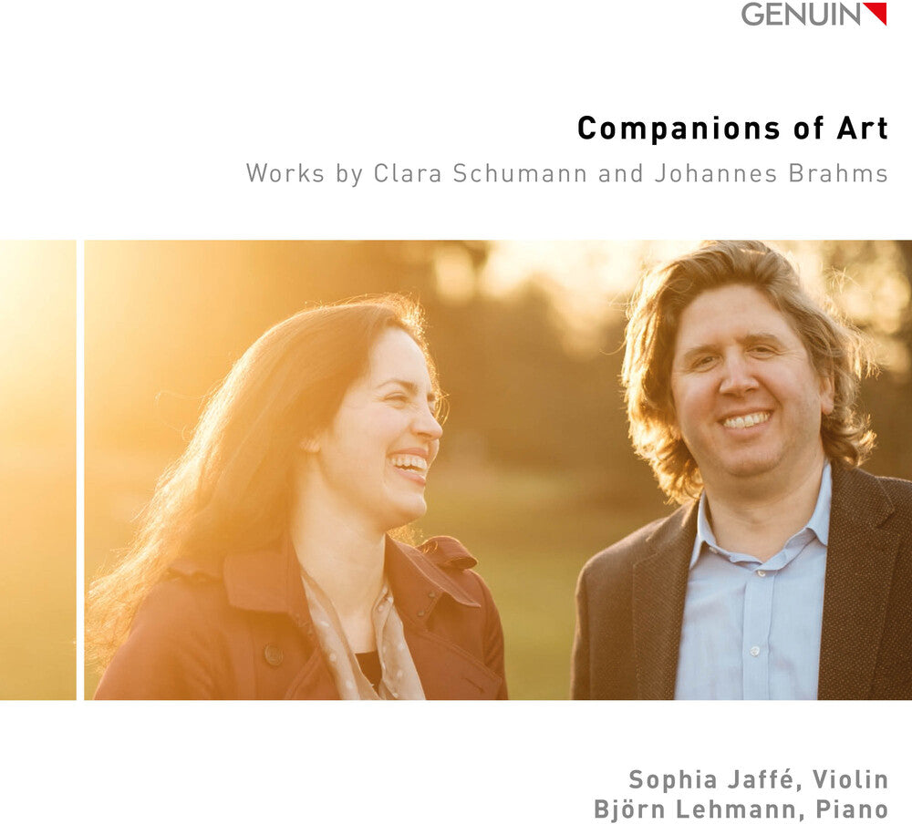 the album cover for Brahms / Schumann - Companions Of Art