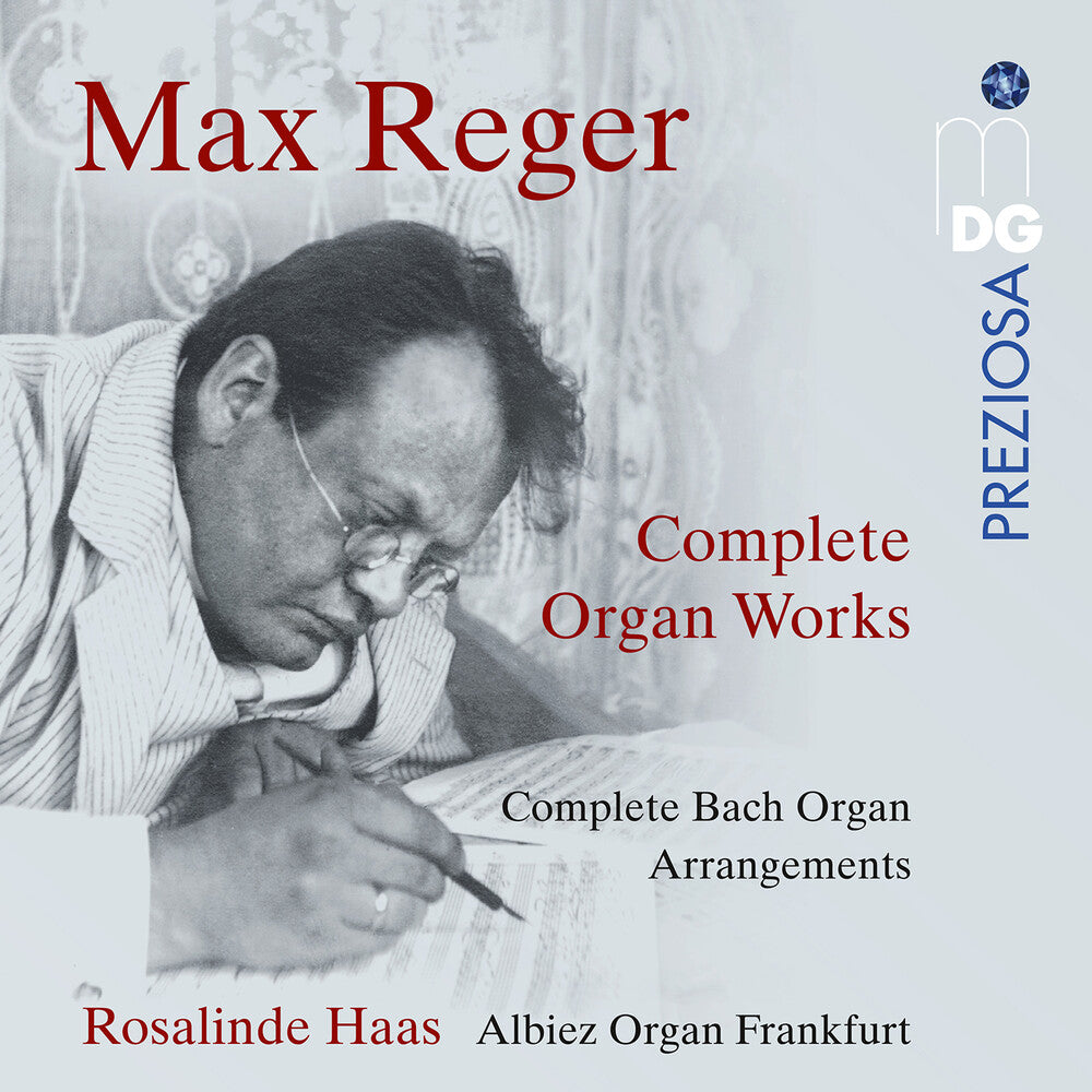 the album cover for Reger / Haas - Complete Works For Organ