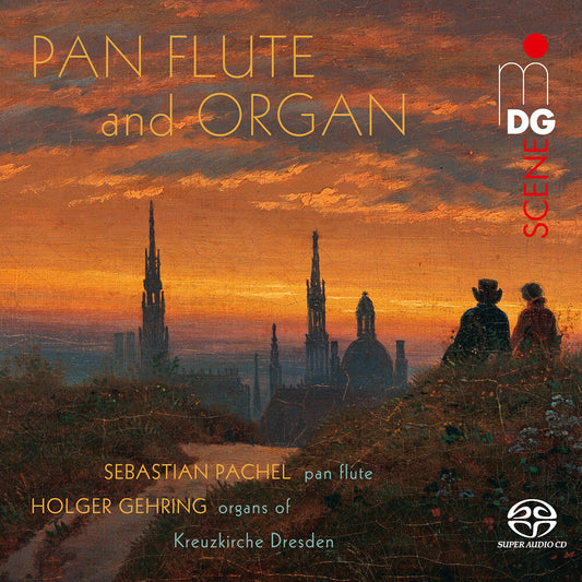 the album cover for J Bach .S. / Bartok / Dinicu - Pan Flute & Organ (Hybr)