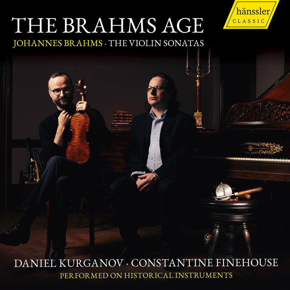 the album cover for Brahms / Kurganov / Finehouse - Brahms Age