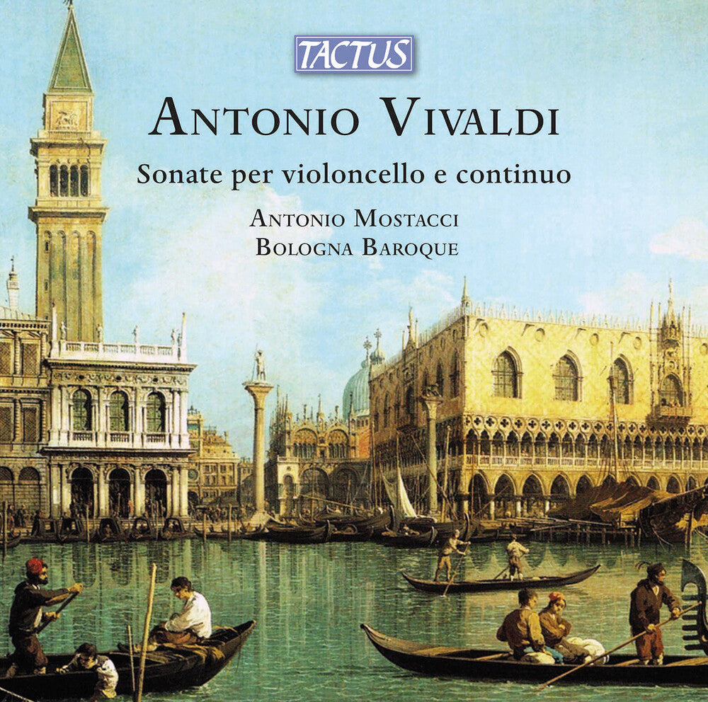 the album cover for Vivaldi / Mostacci / Bologna Baroque - Sonatas for Cello & Continuo