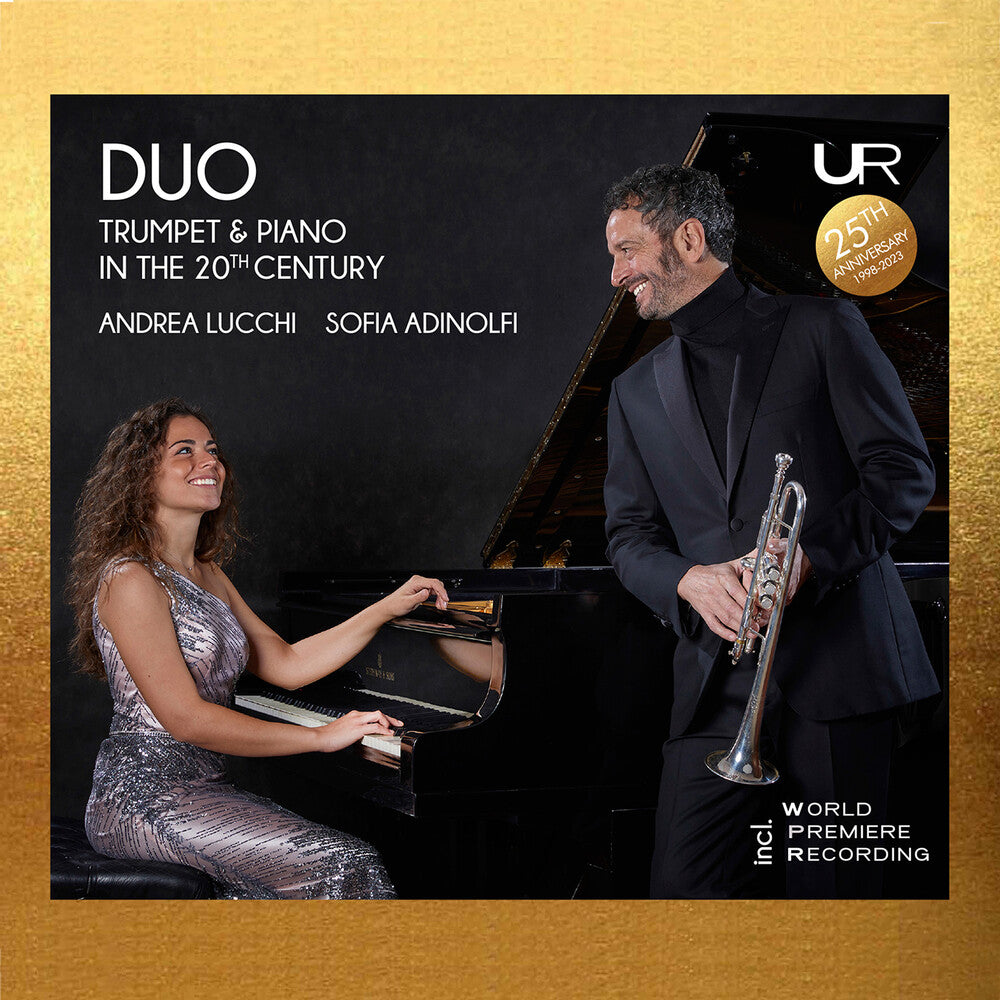 the album cover for Bernstein / Bozza / Enescu / Adinolfi - Duo - Trumpet & Piano in the 20th Century