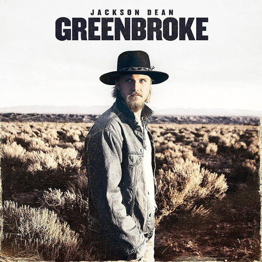 the album cover for Jackson Dean - Greenbroke [Clear Vinyl] (Smok)