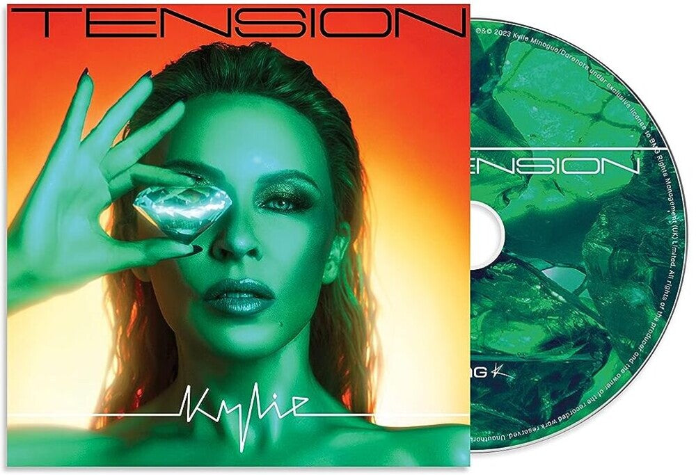 the album cover for Kylie Minogue - Tension