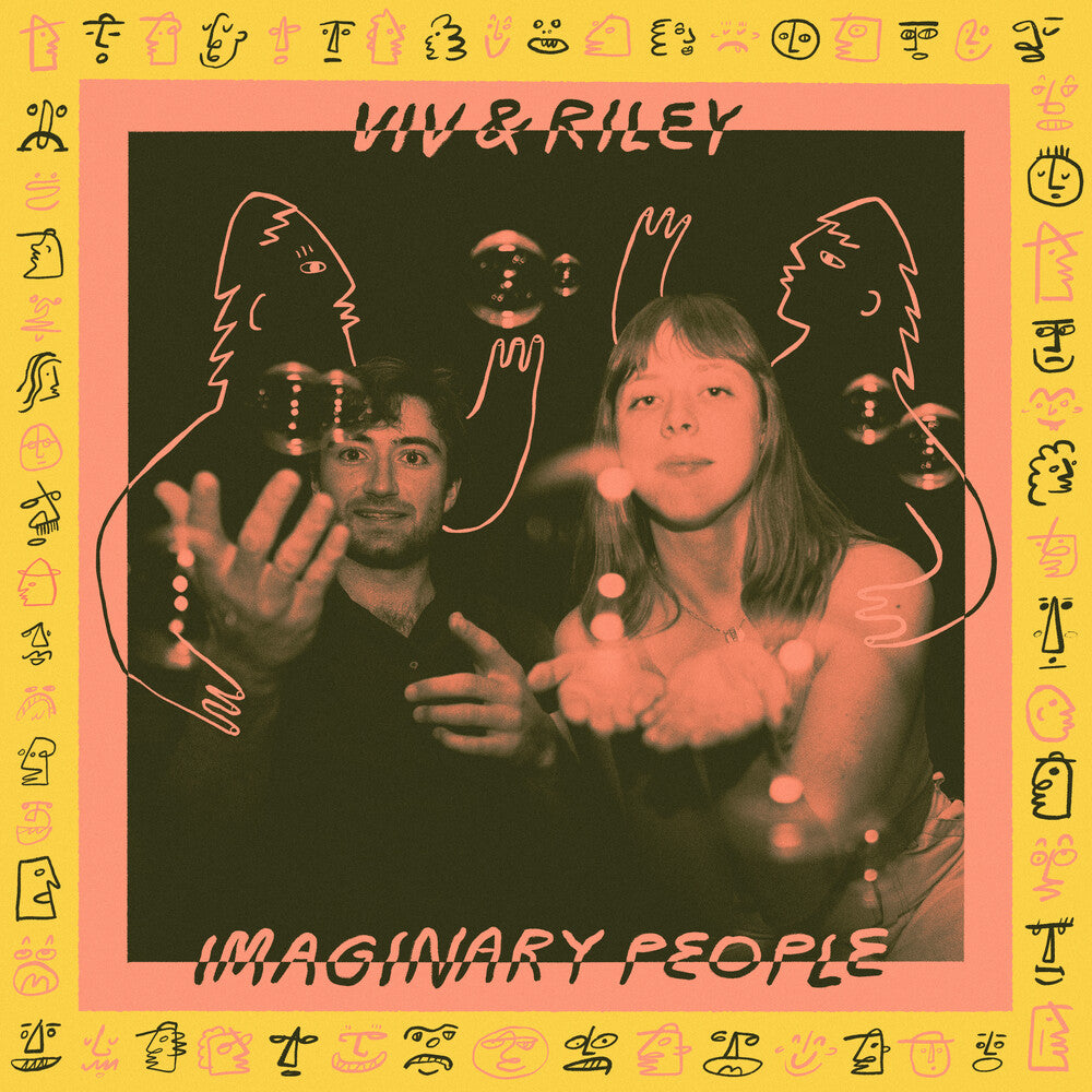 the album cover for Viv & Riley - Imaginary People [Digipak]
