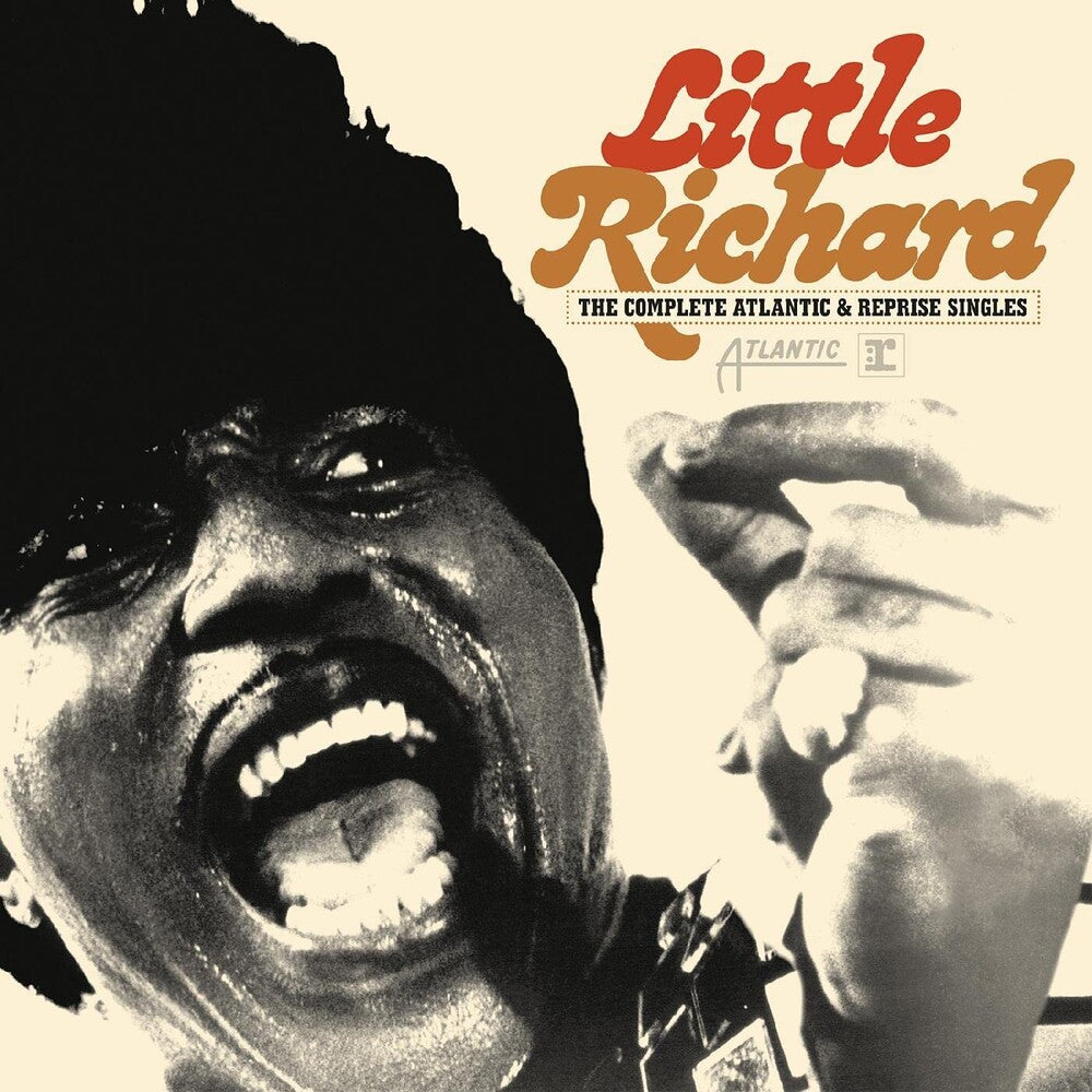 the album cover for Little Richard - Complete Atlantic & Reprise Singles [Colored Vinyl] (Red)
