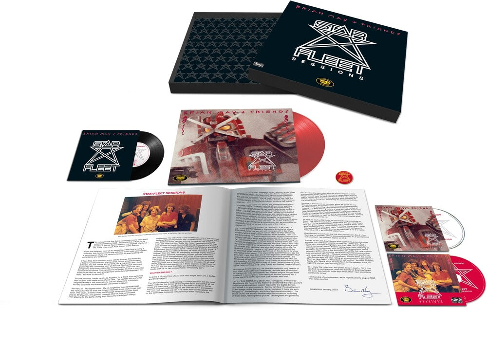 the album cover for Brian May + Friends - Star Fleet Sessions: 40th Anniversary [Box Set]