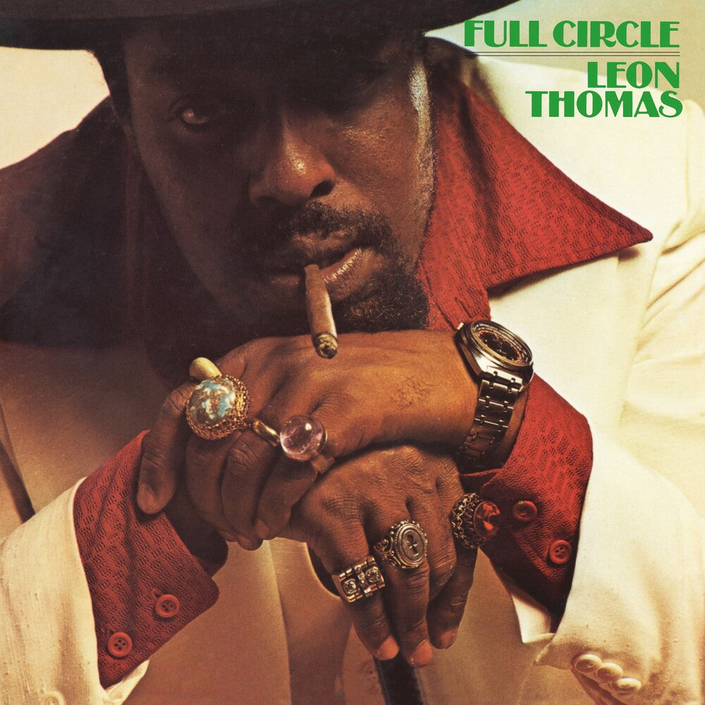 the album cover for Leon Thomas - Full Circle (Uk)