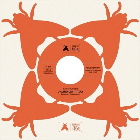 the album cover for Alessandro Alessandroni - L'altro Dio