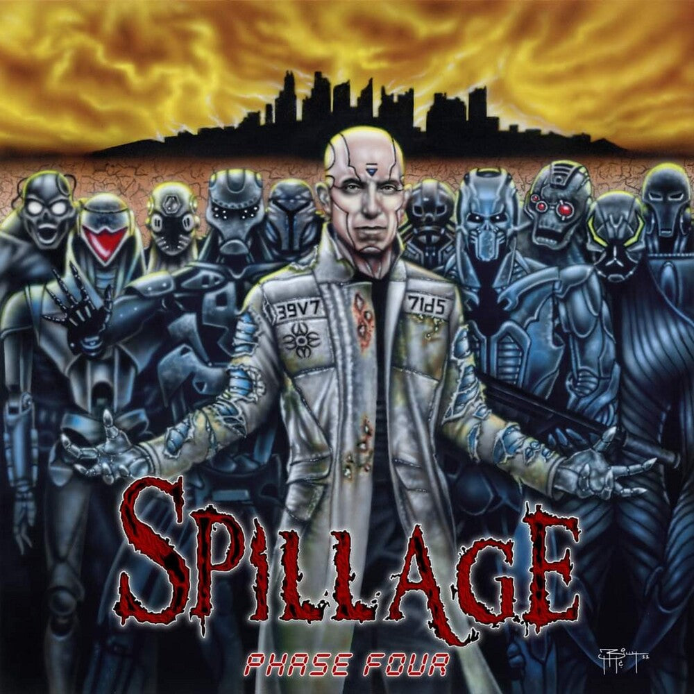 the album cover for Spillage - Phase Four