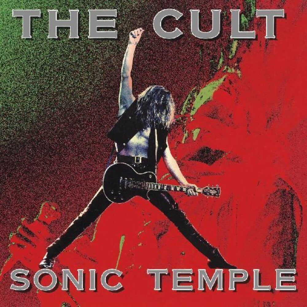 the album cover for Cult - Sonic Temple [Clear Vinyl] (Gate) (Grn) (Aniv) [Indie Exclusive]