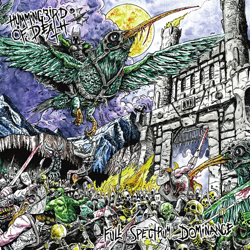 the album cover for Hummingbird Of Death - Full Spectrum Dominance