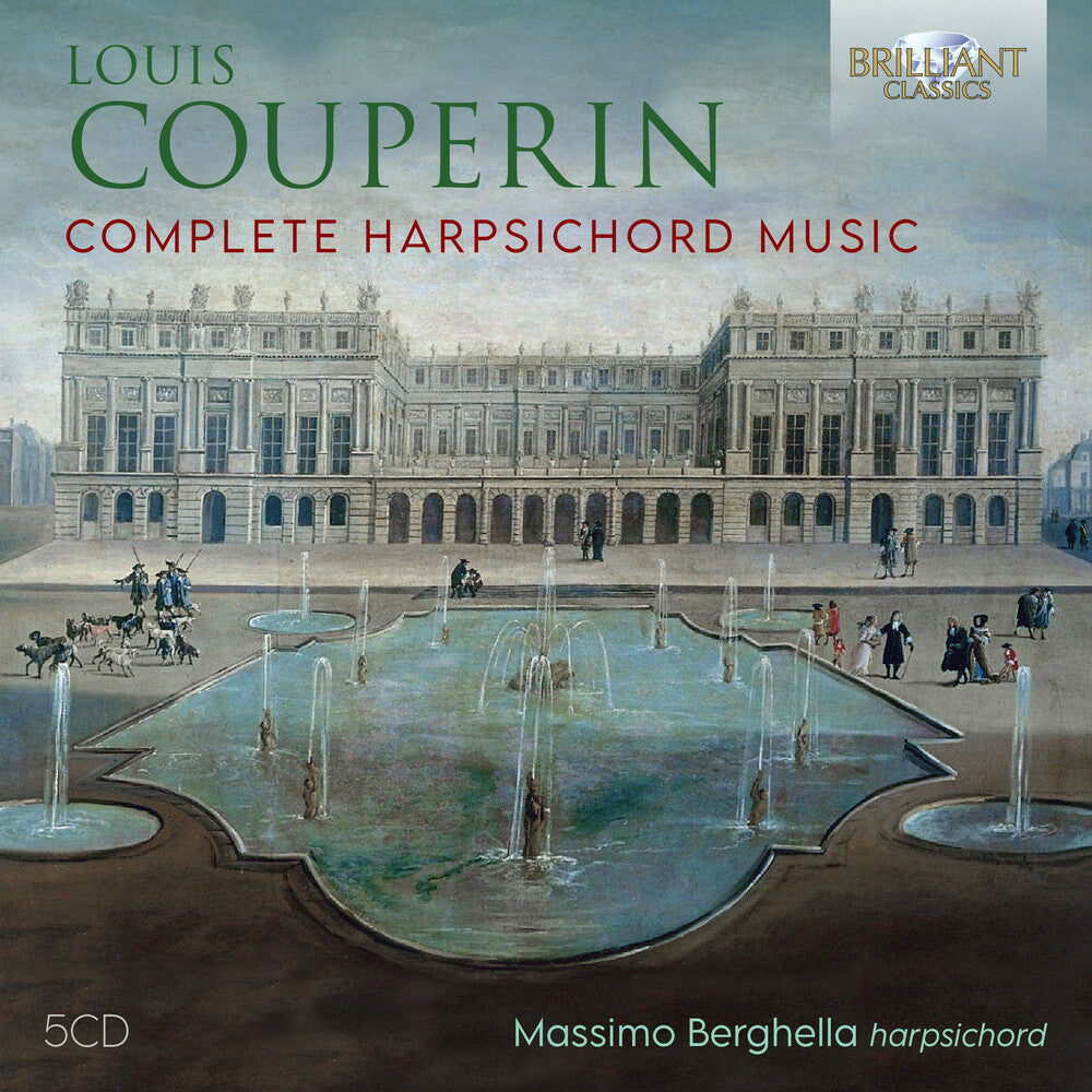 the album cover for Couperin / Berghella - Complete Harpsichord Music
