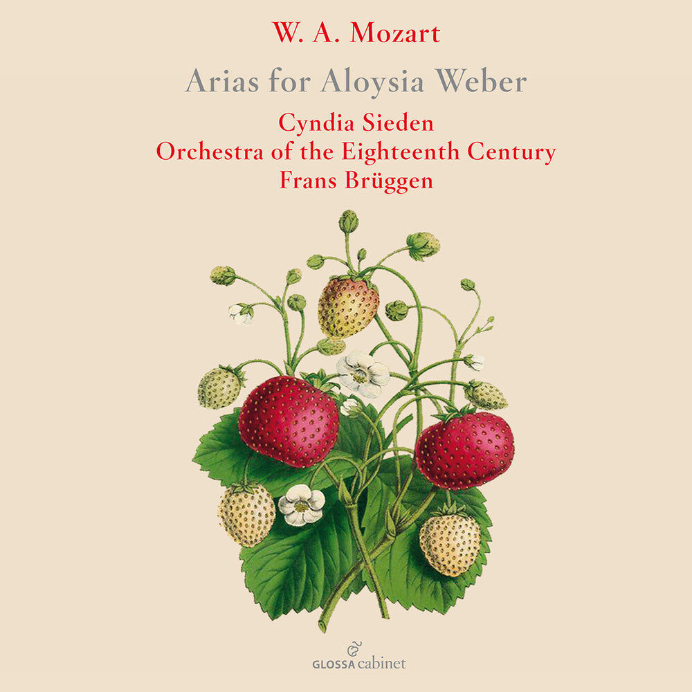 the album cover for Mozart / Sieden / Orchestra Of The 18th Century - Arias For Aloysia Weber