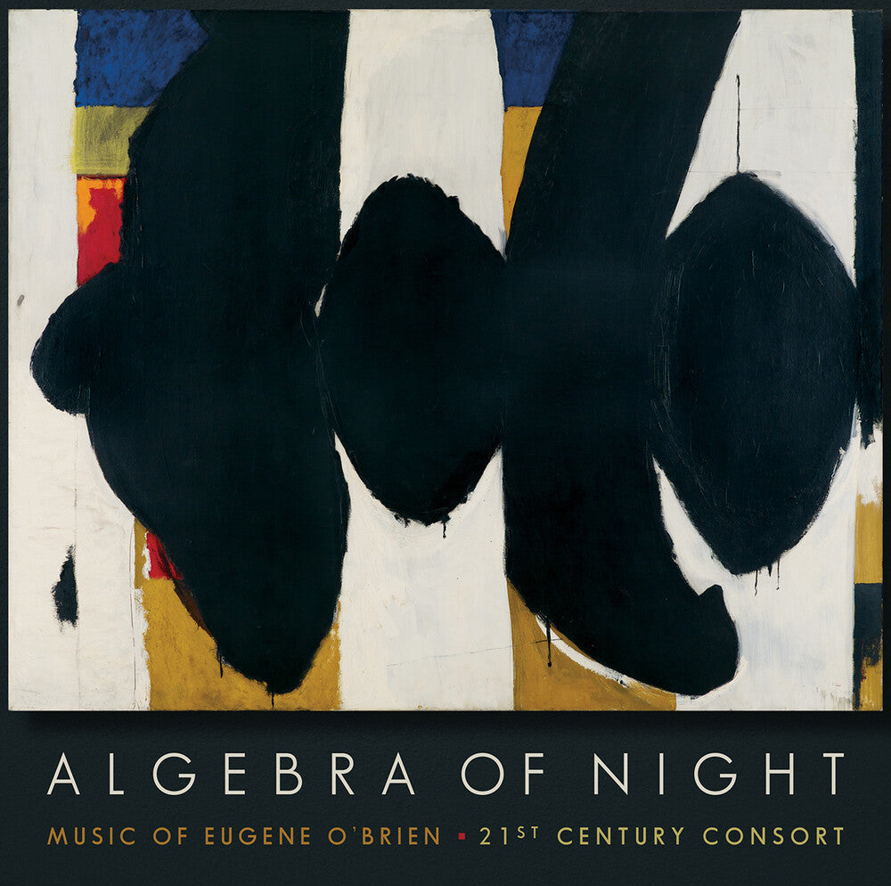 the album cover for O'brien / Meek / 21st Century Consort - Algebra Of Night